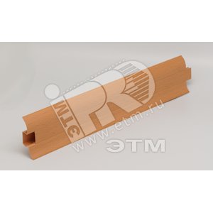 Плинтус пвх с мягким краем 58мм 40шт. 003 (1*2,5м) (60.03.003.0003) - Tplast