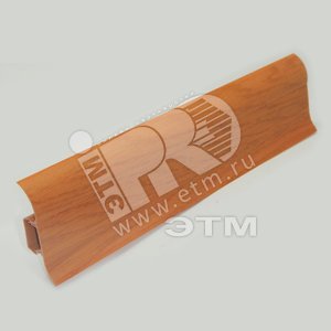 Плинтус пвх с мягким краем 58мм 40шт. 043 (1*2,5м) (60.03.043.0003) - Tplast