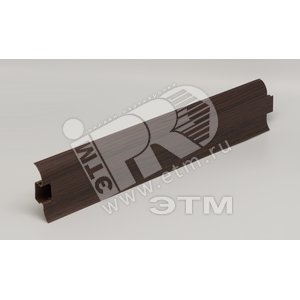 Плинтус пвх с мягким краем 58мм 068 1х2.5м (40шт) (60.03.068.0003) - Tplast