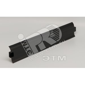 Плинтус пвх с мягким краем 58мм 076 1х2.5м (40шт) (60.03.076.0003) - Tplast