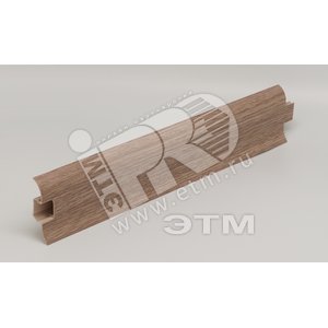 Плинтус пвх с мягким краем 58мм 093 1х2.5м (40шт) - Tplast
