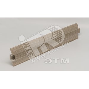 Плинтус пвх с мягким краем 58мм 095 1х2.5м (40шт) (60.03.095.0003) - Tplast