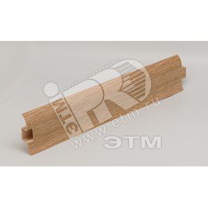Плинтус пвх с мягким краем 58мм 106 1х2.5м (40шт) (60.03.106.0003) - Tplast