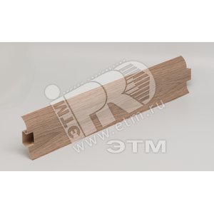 Плинтус пвх с мягким краем 58мм 109 1х2.5м (40шт) - Tplast