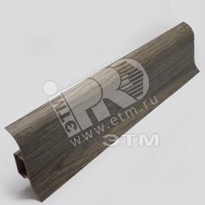 Плинтус пвх с мягким краем 58мм 40шт. 122 (1*2,5м) - Tplast