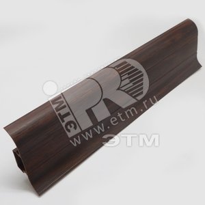 Плинтус пвх с мягким краем 58мм 40шт. 128 (1*2,5м) - Tplast