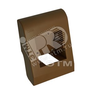Бокс монтажный для плинтуса кофе с молоком - Tplast