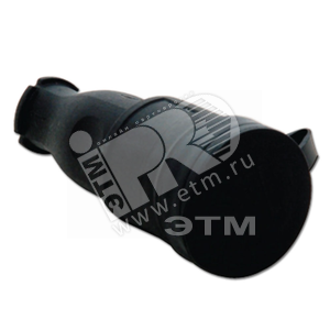 Розетка переносная 2P+E 1х16А каучук 220V IP44 - Tplast