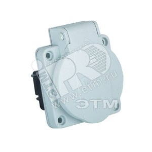 Розетка скрытая 2P+E 1х16А 240V синий - Tplast