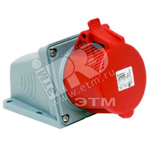 Гнездо установочное 15 3Р+N+Е 5х16 380-415V наклонное - Tplast