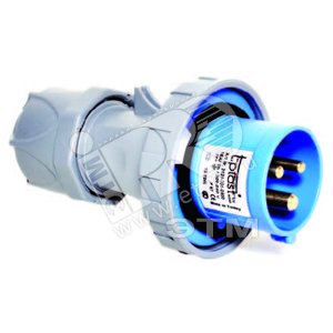 Вилка 2P+E 3x32 220-240V с замком - Tplast