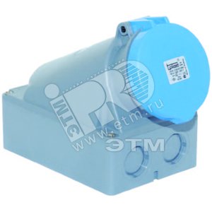 Розетка настенная 2P+E 32A IP44 - Tplast