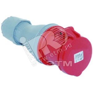 Разъем 3P+E+Pilot 4x63 380-415V (31.31.304.1600) - Tplast