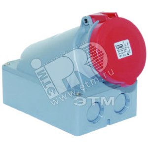 Розетка настенная 3P+N+E 63A IP44 - Tplast