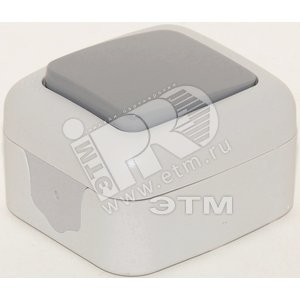 Выключатель одноклавишный кнопочный IP54 - Tplast