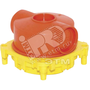 Коробка встраиваемая D=60mm в бетон низкая (комбинация D) - Tplast