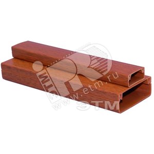 Кабель-канал ПВx 40x16 с текстурой темный (50.01.003.0008) - Tplast