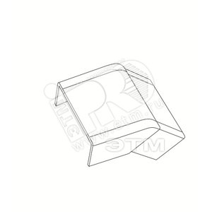 Угол внешний 100х50 - Tplast