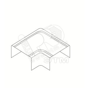 Угол Г-образный 100х50 - Tplast