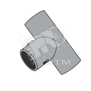 Тройник разъемный IP40 20 мм (100 шт.) (55.10.002.0002) - Tplast