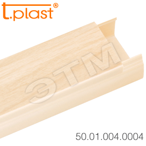 Кабель-канал 20x10 с текстурой светлый - Tplast