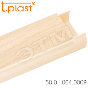 Кабель-канал ПВx 40x25 с текстурой светлый - Tplast
