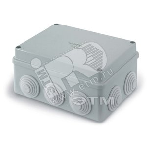 Коробка настенная с втулками LUXEL 190x140x70 УПМ IP55 - Tplast