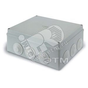 Коробка настенная с втулками LUXEL 240x190x90 УПМ IP55 - Tplast