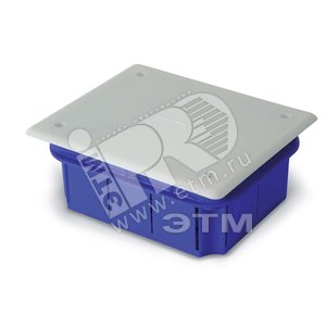 Коробка внутристенная ответвительная LUXEL 118x96x50 мм IP40 (LX39002) - Tplast