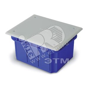 Коробка внутристенная ответвительная LUXEL 118x96x70 мм IP40 (LX39003) - Tplast