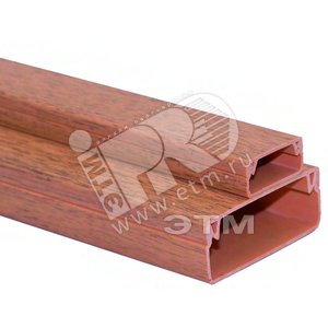 Кабель-канал ПВХ  20х10 (орех светлый) (160 M) (50.01.010.0004) - Tplast