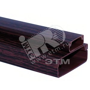 Кабель-канал ПВХ  20х10 (Венге) (160 M) - Tplast