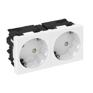 Розетка двойная 33° Modul45connect, 250 В, 16A (оранжевый) (STD-D3C ROR2) | 6120484 | OBO Bettermann - OBO Bettermann
