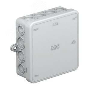 Коробка распределительная A14 100x100x40 белая - OBO Bettermann