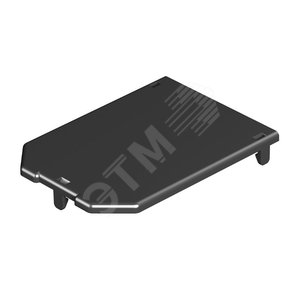 Заглушка для монтажной коробки GB2/3 104x76 мм полиамид черный - OBO Bettermann