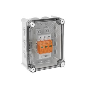 Системное решение для защиты фотогальвонических установок 1+2 класс с MPP треккером, 900В (VG-V25-BC3-PH900) - OBO Bettermann