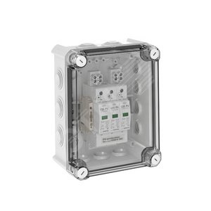 Системное решение для защиты фотогальвонических установок 2 класс с MPP треккером, 1000В (VG-V20-C3-PH1000) | 5088593 | OBO Bettermann - OBO Bettermann
