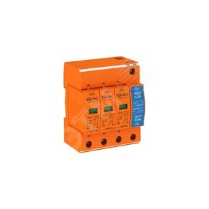 УЗИП для силовых сетей 3+NPE (Класс I+II), 280 В (V50-B+C 3+NPE) | 5093654 | OBO Bettermann - OBO Bettermann