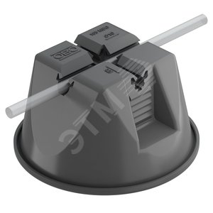 Держатель проволоки для плоской кровли