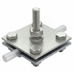 Крестовой соединитель для круглых и плоских проводников (252 GB 10x45) | 5312657 | OBO Bettermann - OBO Bettermann
