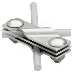 Соединитель стержня заземления и проволоки (2760 8-10 V4A) - OBO Bettermann