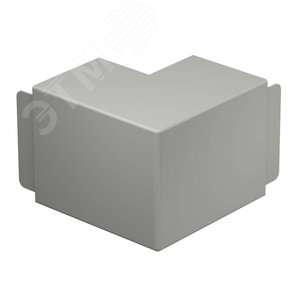 Крышка внешнего угла кабельного канала WDK 100x130 мм (ПВХ, серый) (WDK HA100130GR) - OBO Bettermann