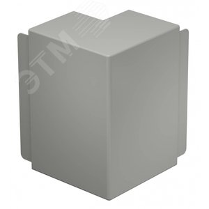 Крышка внешнего угла кабельного канала WDK 100x230 мм (ПВХ,серый) (WDK HA100230GR) - OBO Bettermann