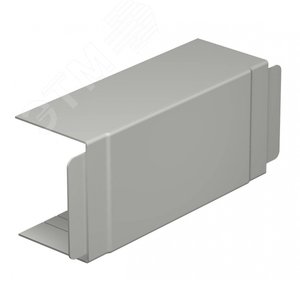 Крышка T-образной секции кабельного канала WDK 100x130 мм (ПВХ, серый) (WDK HK100130GR) - OBO Bettermann