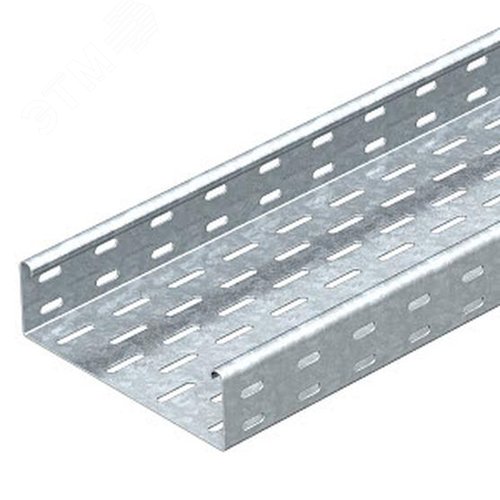 Кабельный листовой лоток перфорированный 60x300x3000 горячий цинк - OBO Bettermann