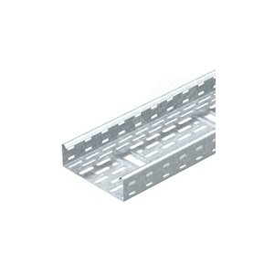 Кабельный листовой лоток перфорированный 60x300x3000 горячий цинк - OBO Bettermann