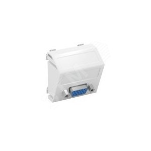 Мультимедийная рамка VGA Modul45 (белый) (MTS-VGA S RW1) | 6104622 | OBO Bettermann - OBO Bettermann