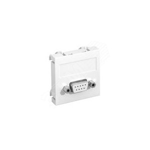 Мультимедийная рамка D-Sub9 Modul45 (белый) (MTG-DB9 S RW1) - OBO Bettermann