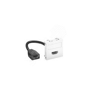 Мультимедийная рамка HDMI Modul45 (черный) (MTG-HD F SWGR1) | 6104829 | OBO Bettermann - OBO Bettermann