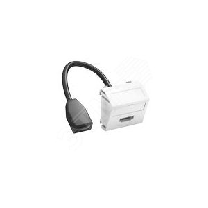 Мультимедийная рамка HDMI Modul45 (белый) (MTS-HD F RW1) | 6104838 | OBO Bettermann - OBO Bettermann